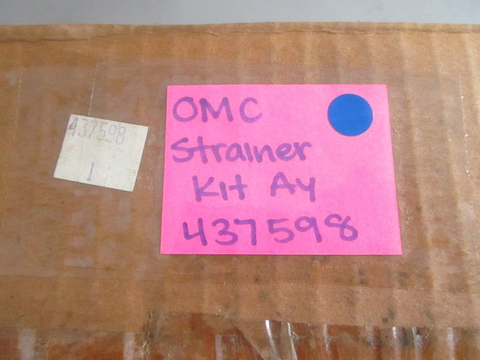 NEW OEM 437598 0437598 OMC Johnson Evinrude Strainer Kit Assy 0820