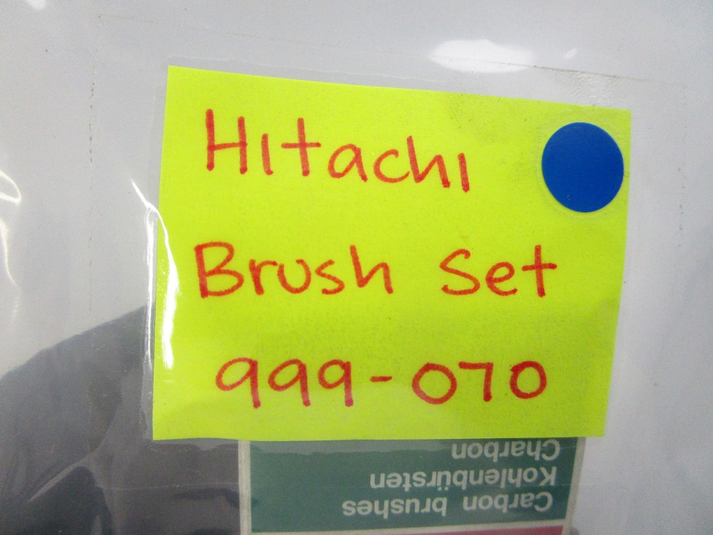 NEW OEM 999-070 Hitachi Brush Set 0810