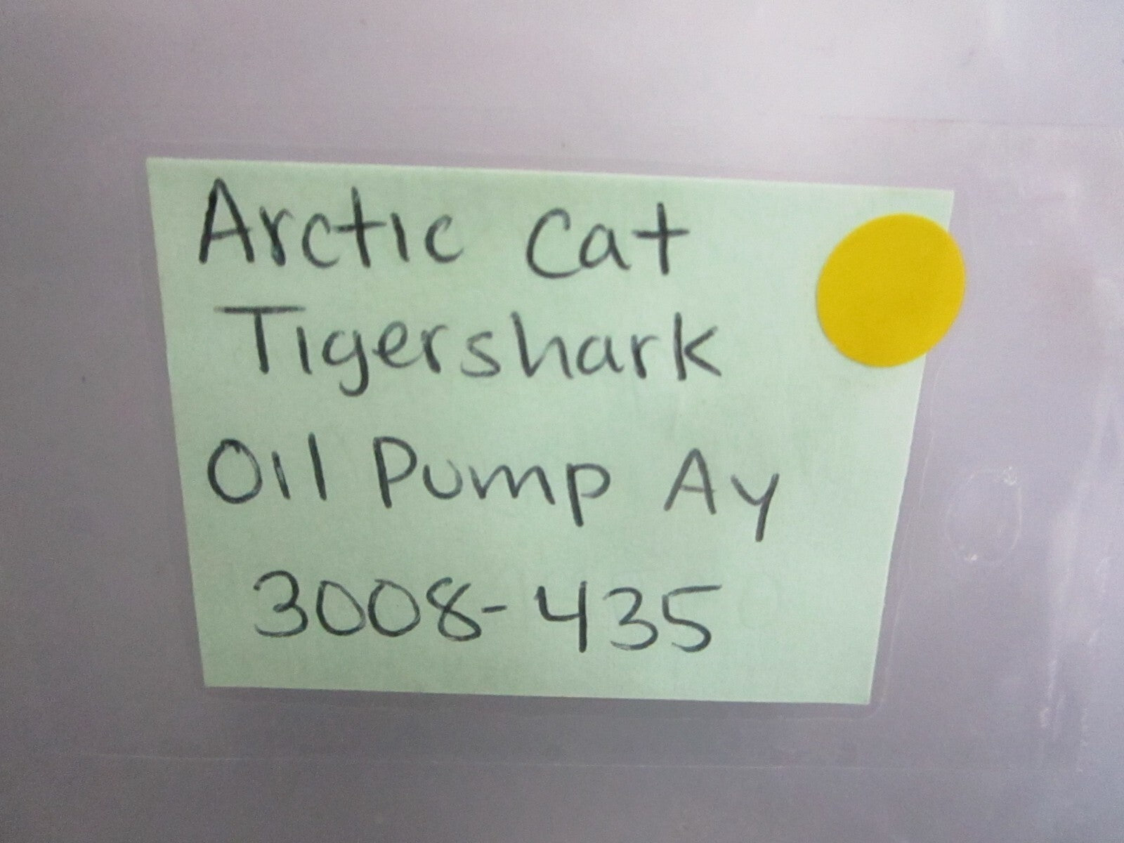 *NEW OEM* 0820 Arctic Cat Tigershark Oil Pump Ay 3008-435