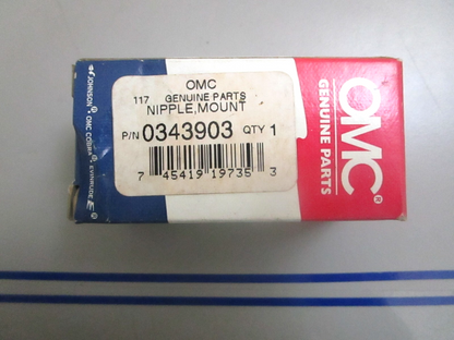 *NEW OEM* 0810 OMC Johnson Evinrude Mount Nipple 343903 0343903
