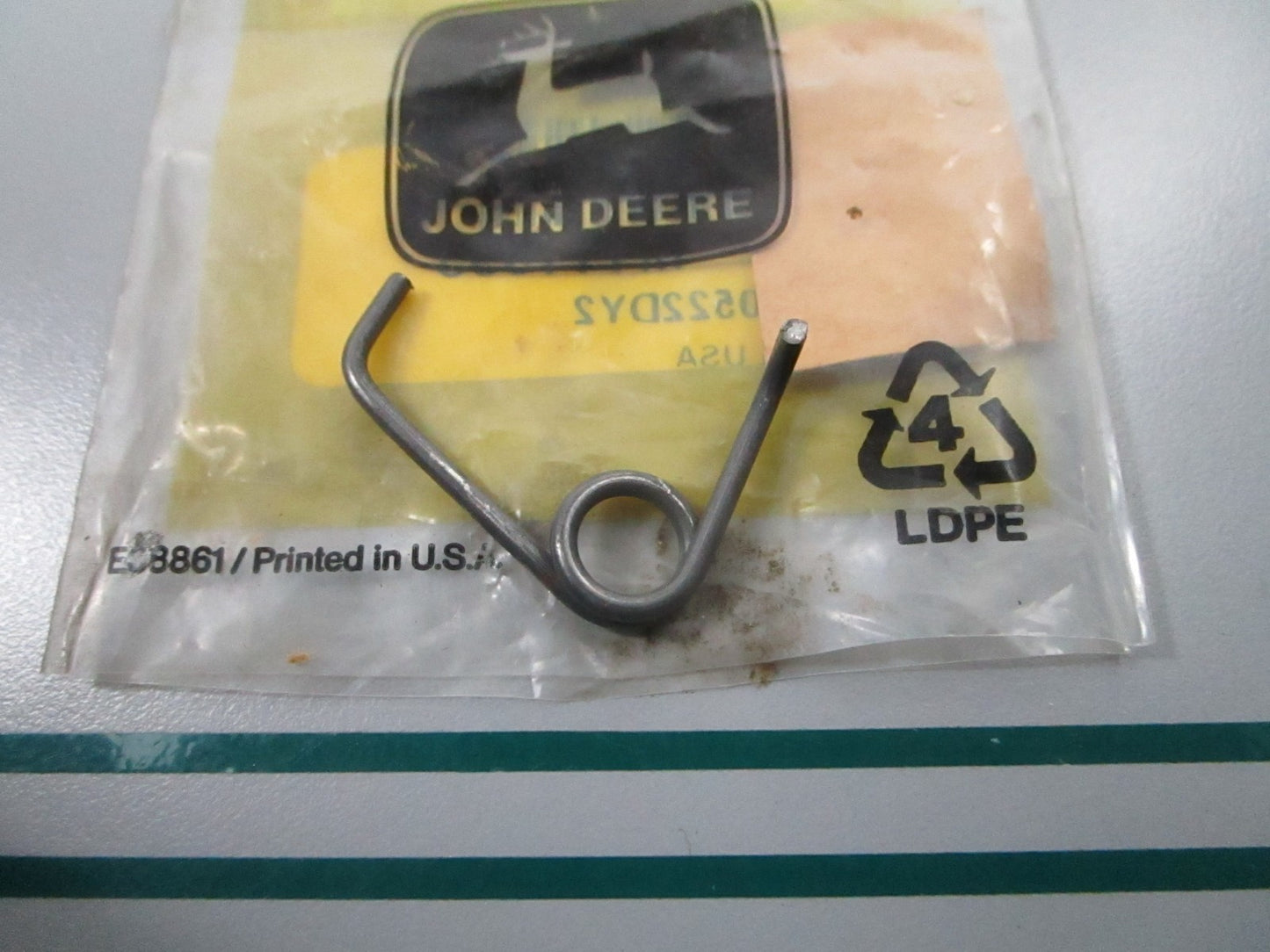 NEW OEM ET11048 John Deere Torsion Spring 0810