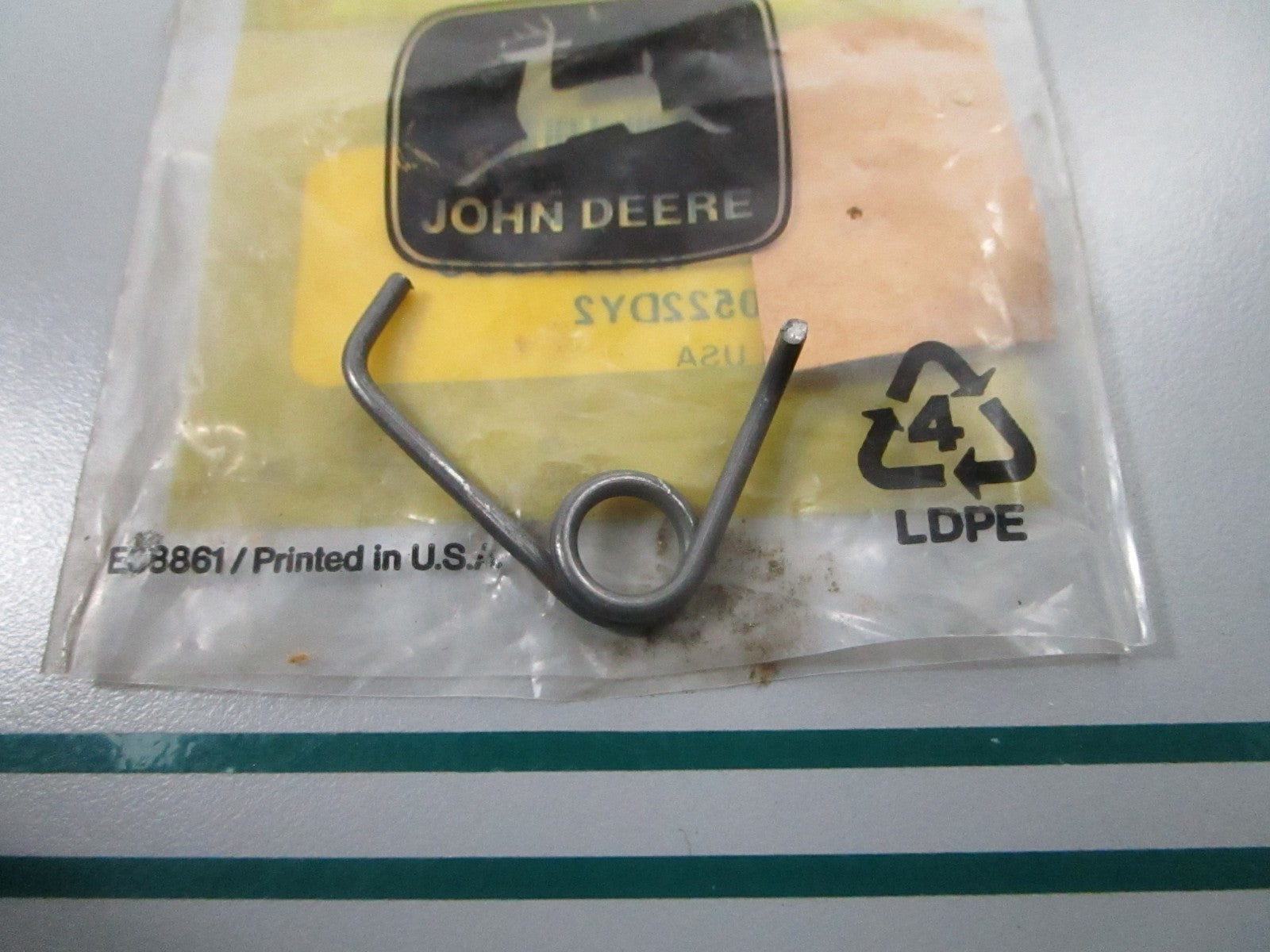 NEW OEM ET11048 John Deere Torsion Spring 0810