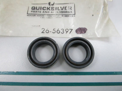NEW OEM (LOT OF 2) 26-56397 Mercury Quicksilver Oil Seal 0810