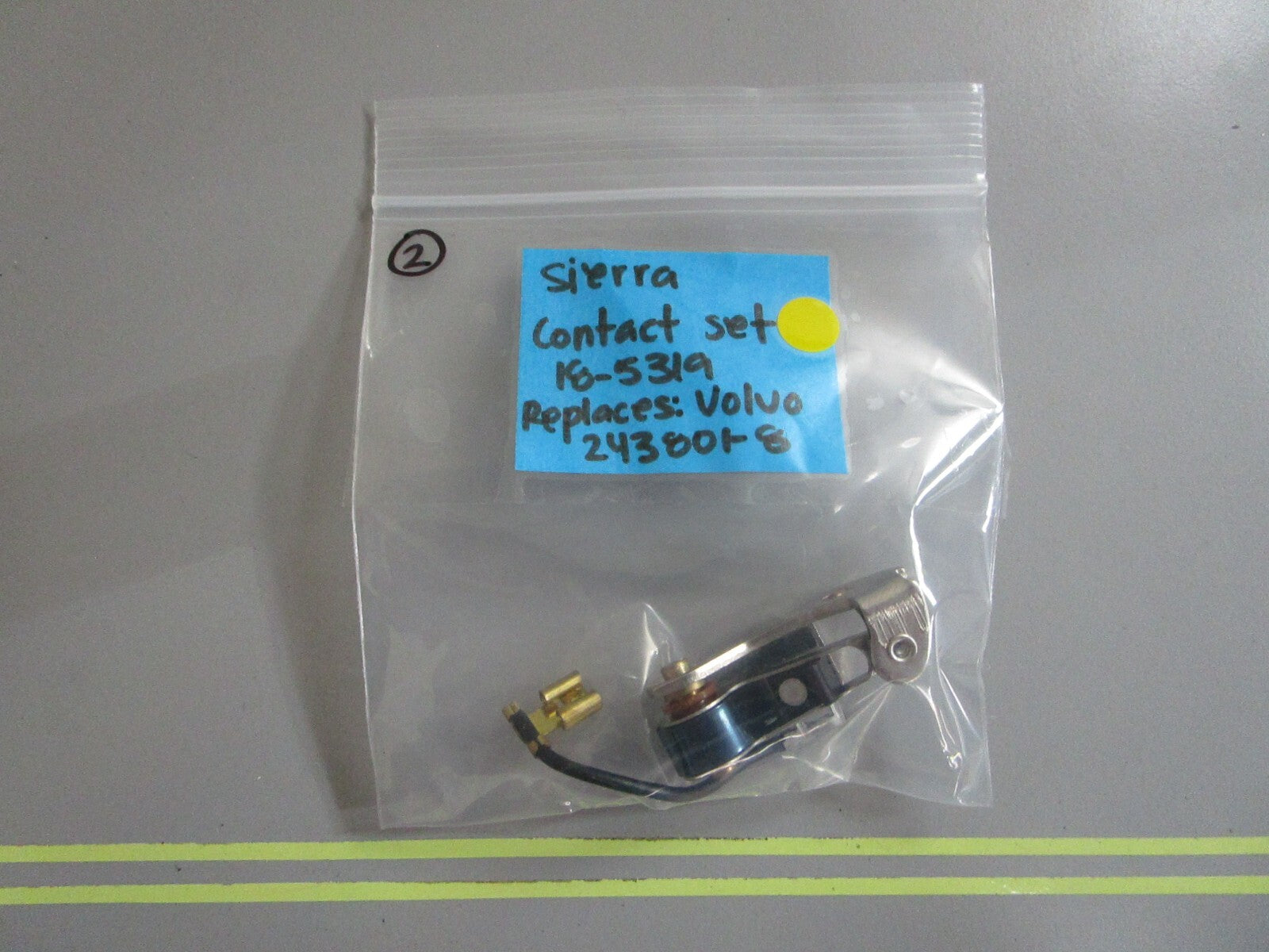 *NEW* 0810 Sierra Contact Set 18-5319 Replaces: Volvo 243801-8