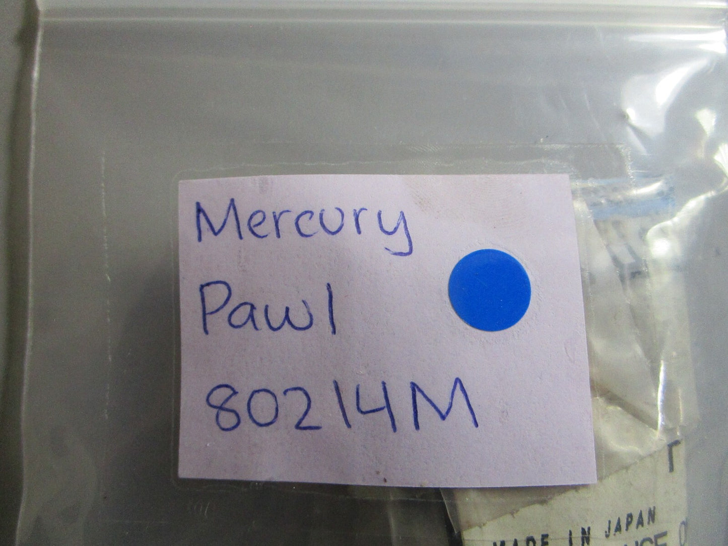 *NEW OEM* (LOT OF 3) 0810 Mercury Quicksilver Pawl 80214M