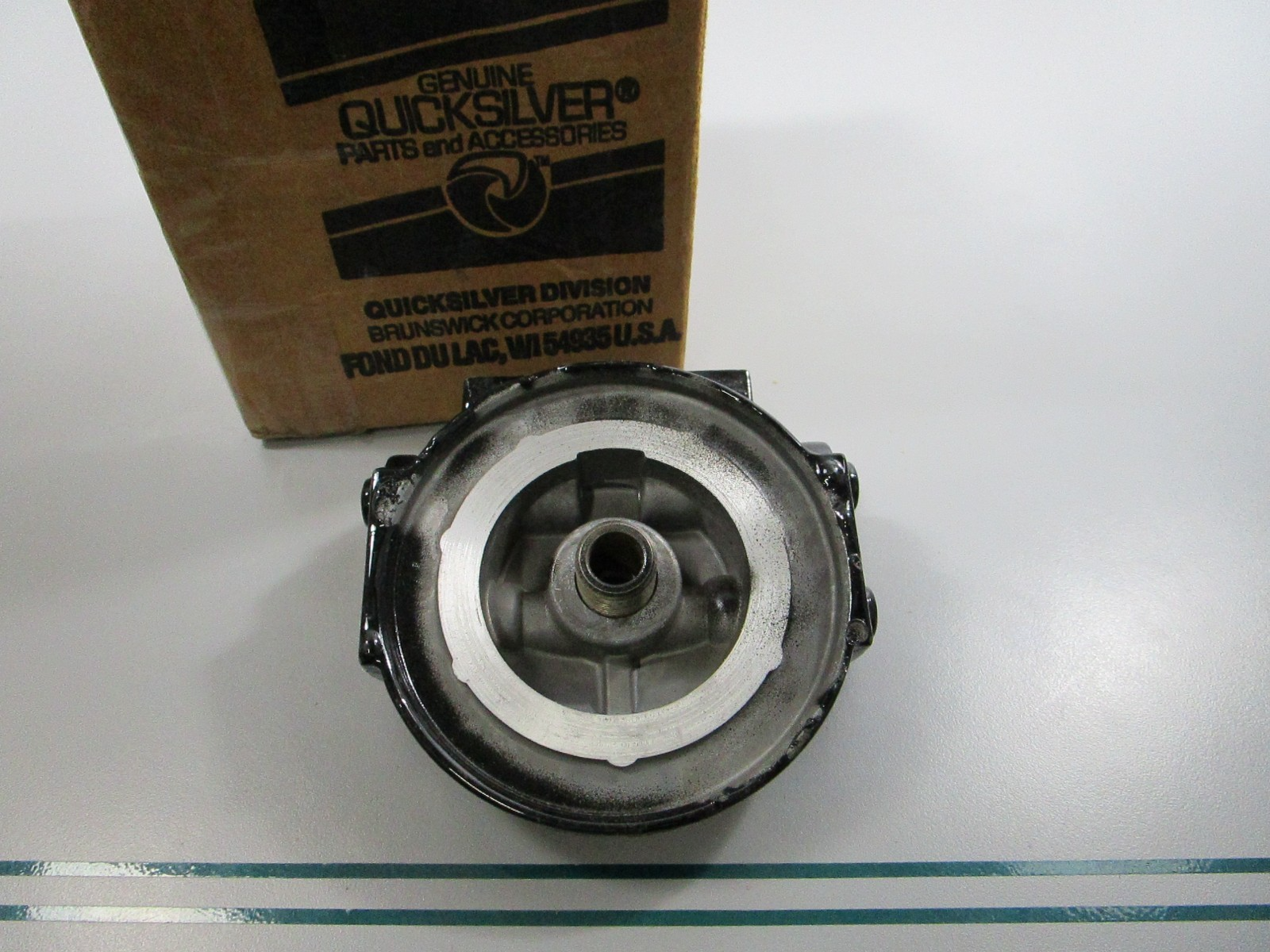 NEW OEM 89876A3 Mercury Quicksilver Fuel Filter Base 0810