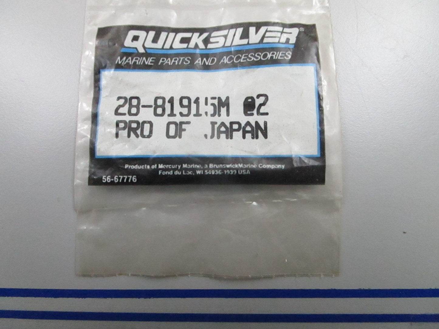 *NEW OEM* (LOT OF 2) 0810 Mercury Quicksilver Key 28-81915M