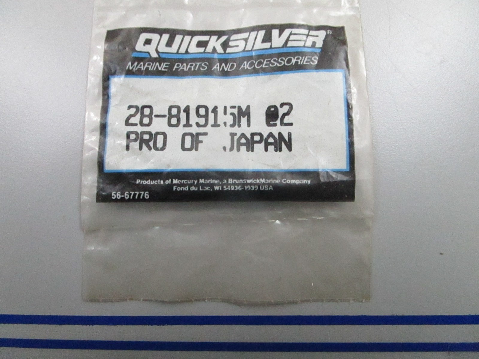 *NEW OEM* (LOT OF 2) 0810 Mercury Quicksilver Key 28-81915M