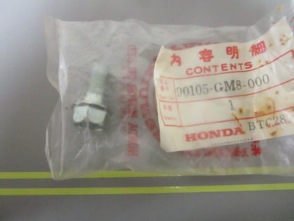 *NEW OEM* 0810 Honda Hexagon Bolt 90105-GM8-000