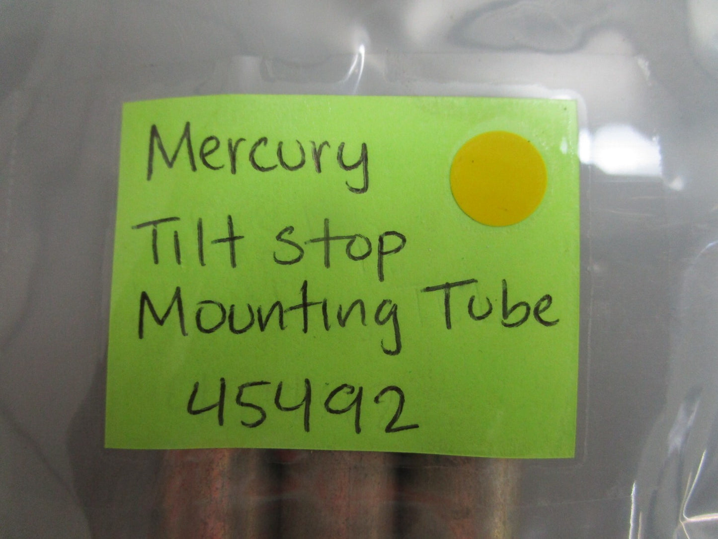 *NEW OEM* 0810 Mercury Quicksilver Tilt Stop Mounting Tube 45492