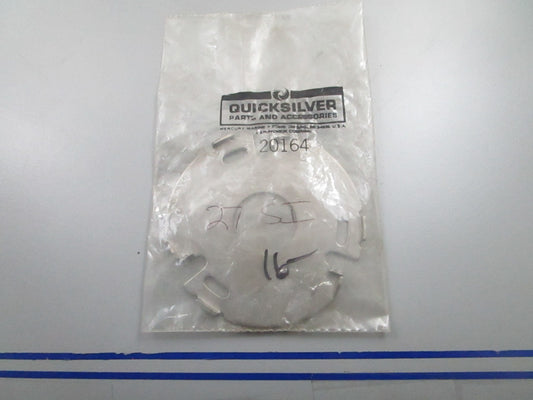 *NEW OEM* 0810 Mercury Quicksilver Plate 20164