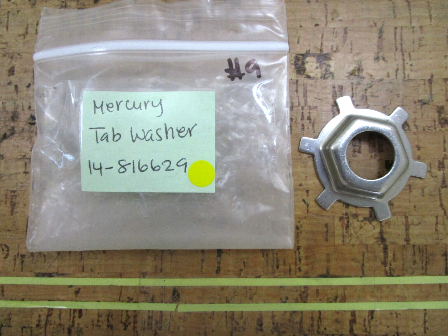 *NEW OEM* 0750 Mercury Quicksilver TAB WASHER 14-816629