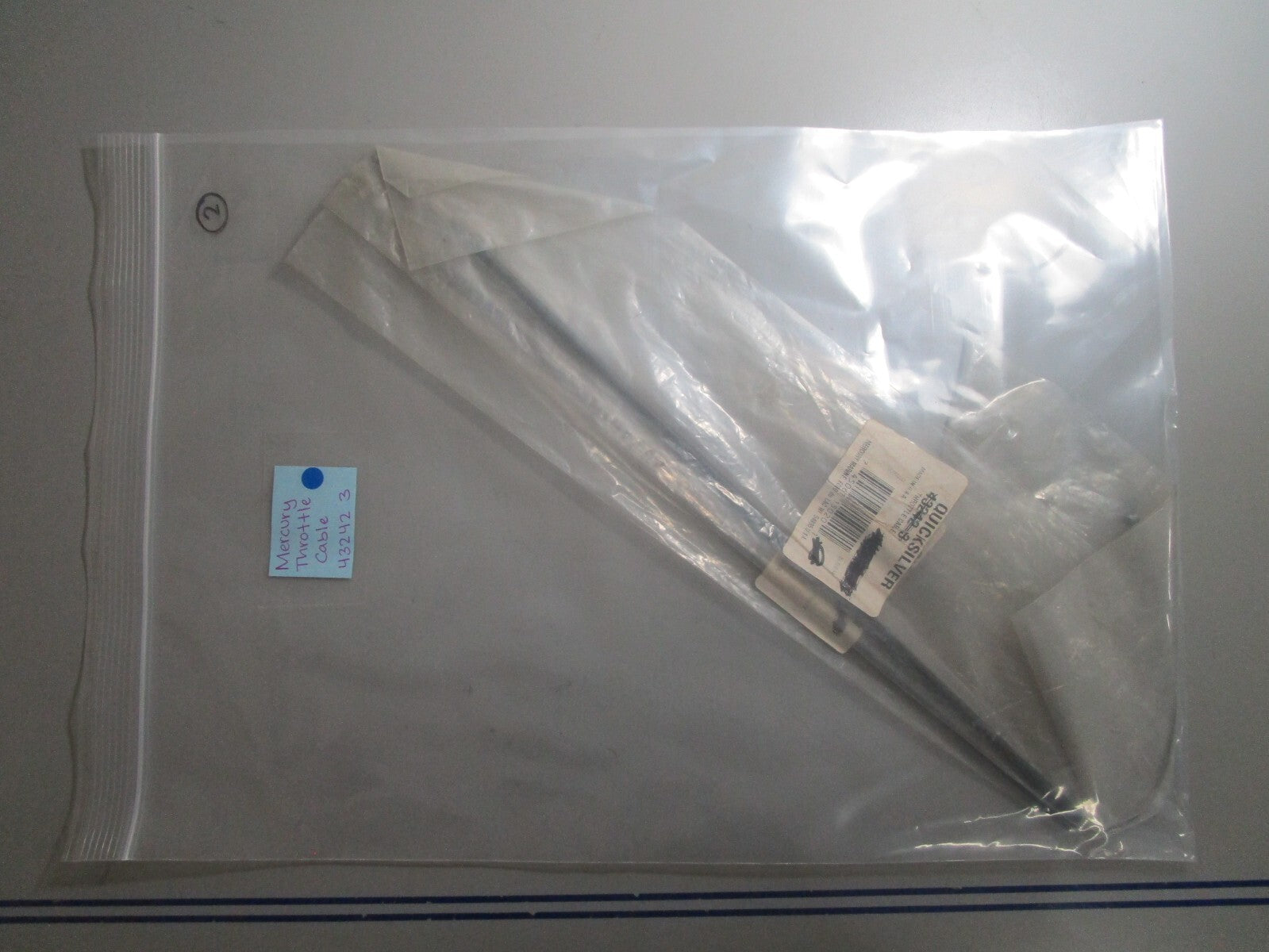 *NEW OEM* 0810 Mercury Quicksilver Throttle Cable 43242 3