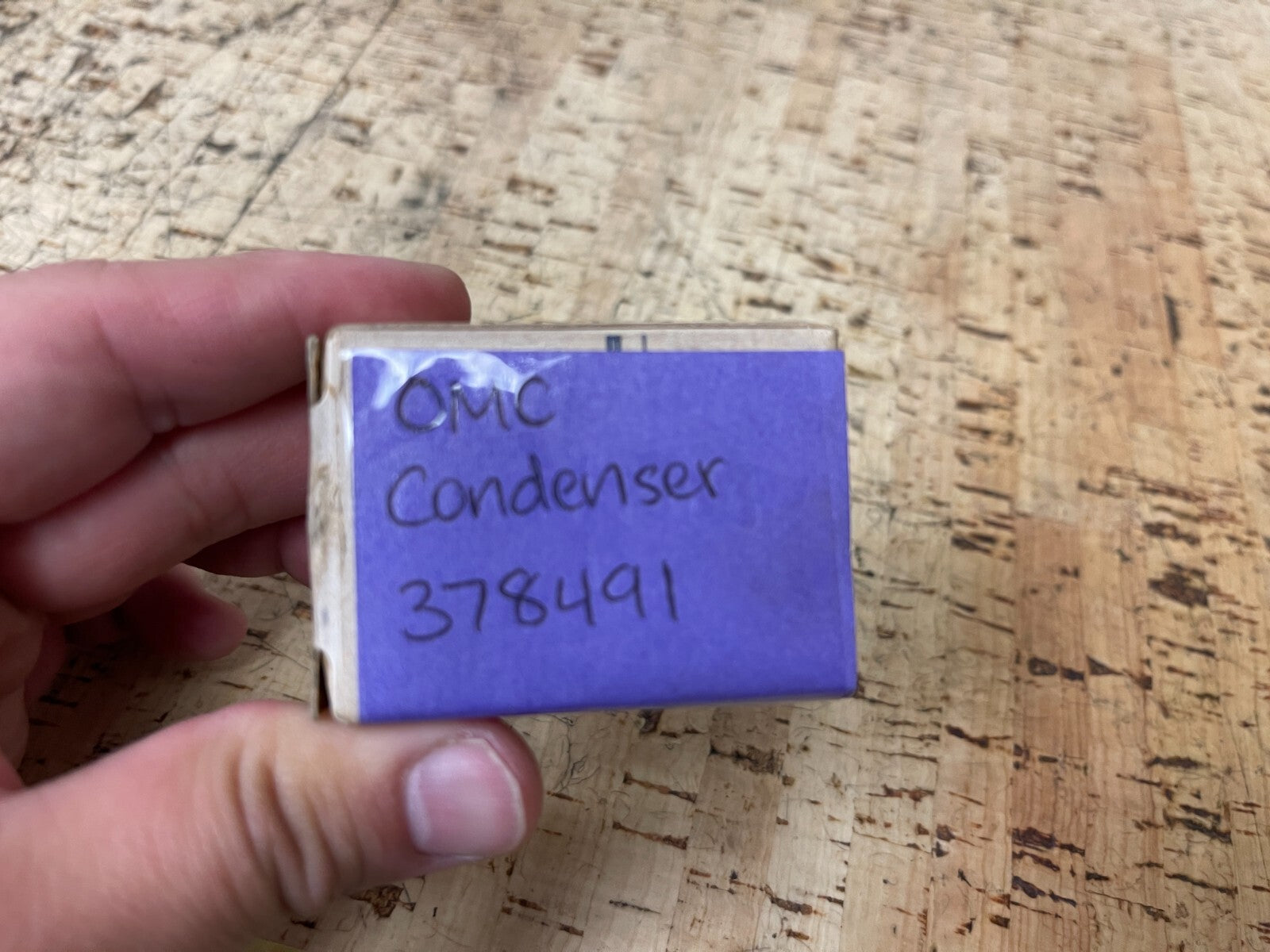 *NEW OEM* 0810 OMC Johnson Evinrude Condenser 378491 0378491