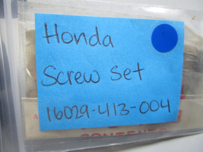 *NEW OEM* 0810 Honda Screw Set 16029-413-004