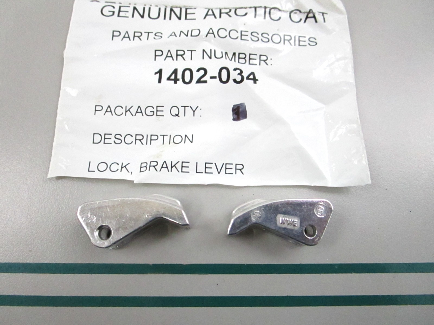 NEW OEM (LOT OF 2) 1402-034 Arctic Cat Brake Lever Lock 0810