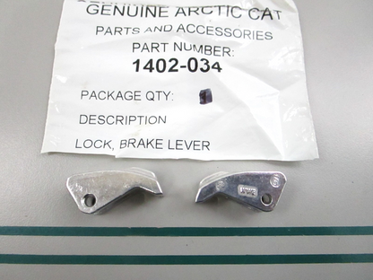 NEW OEM (LOT OF 2) 1402-034 Arctic Cat Brake Lever Lock 0810
