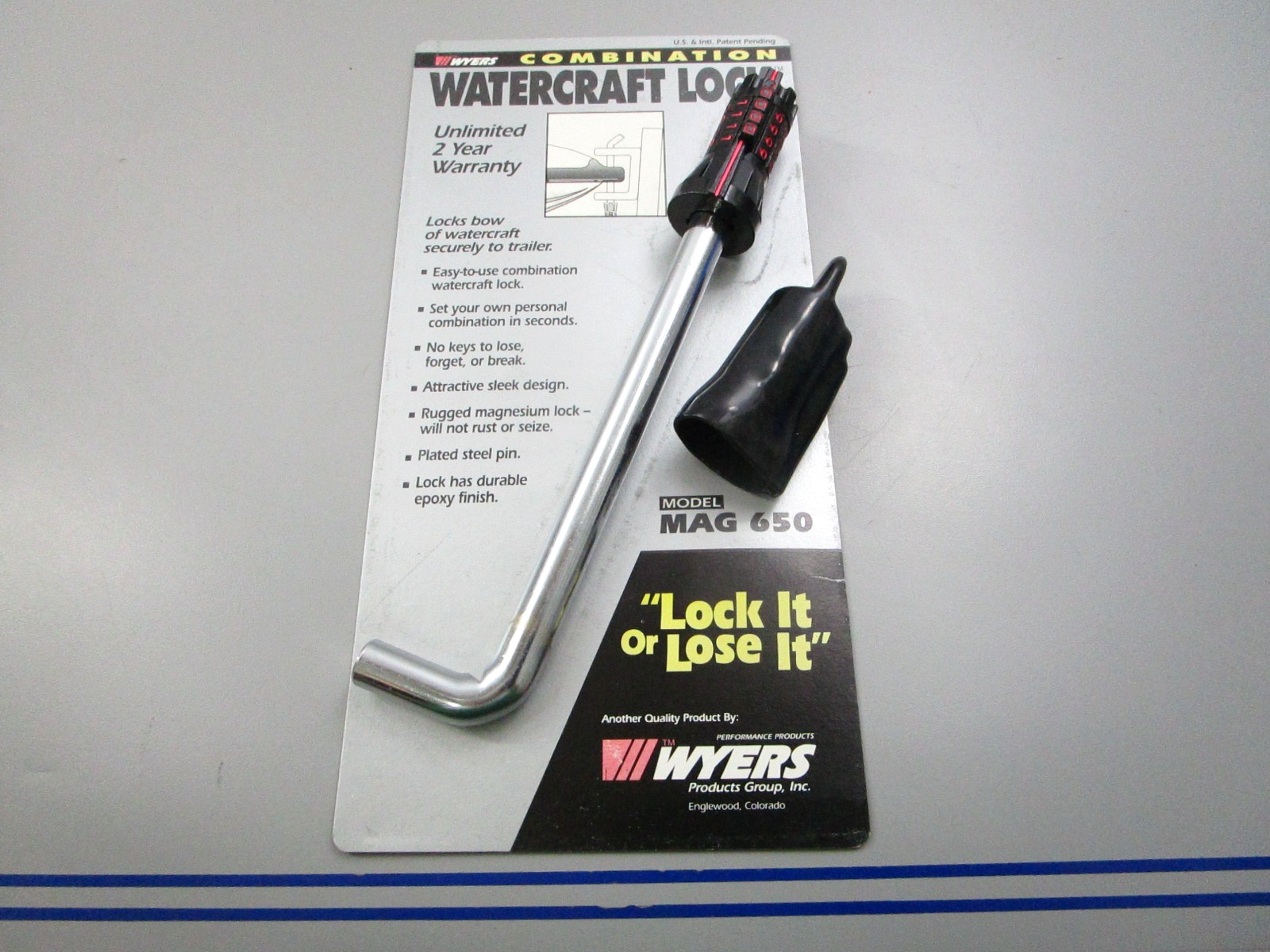 NEW MAG 650 Wyers Watercraft Lock 0810