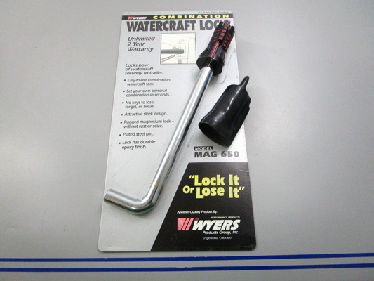 NEW MAG 650 Wyers Watercraft Lock 0810