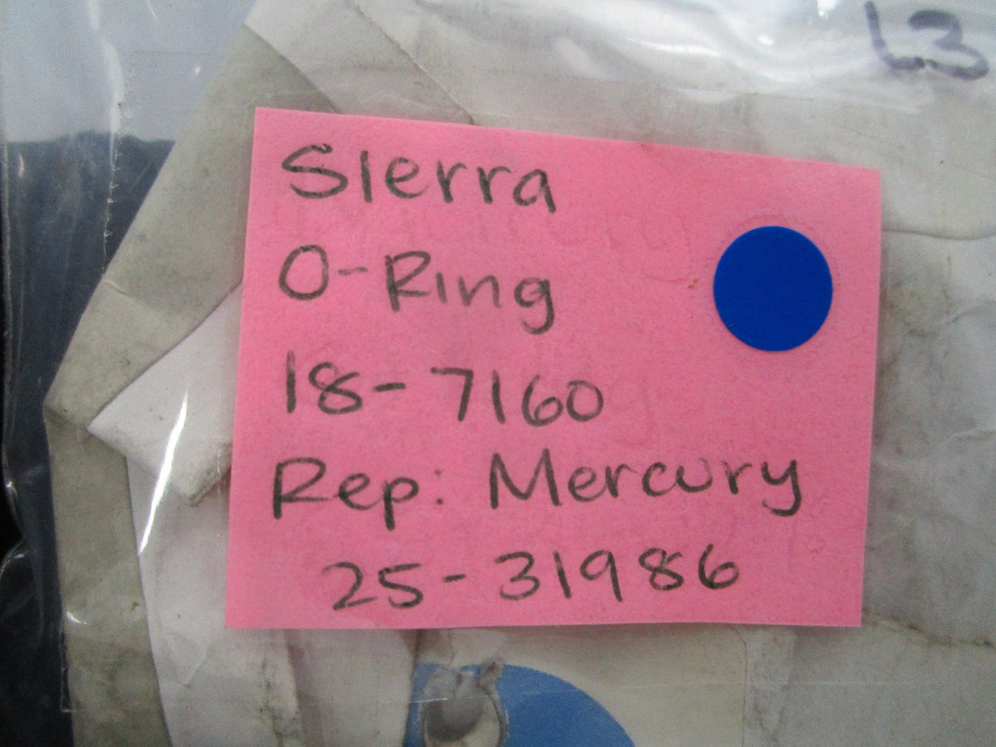NEW (LOT OF 3) 18-7160 Replaces: Mercury 25-31986 Sierra O-Ring 0810
