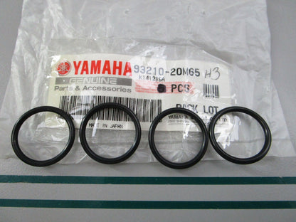 NEW OEM (LOT OF 4) 93210-20M65-00 Yamaha O-Ring 0810