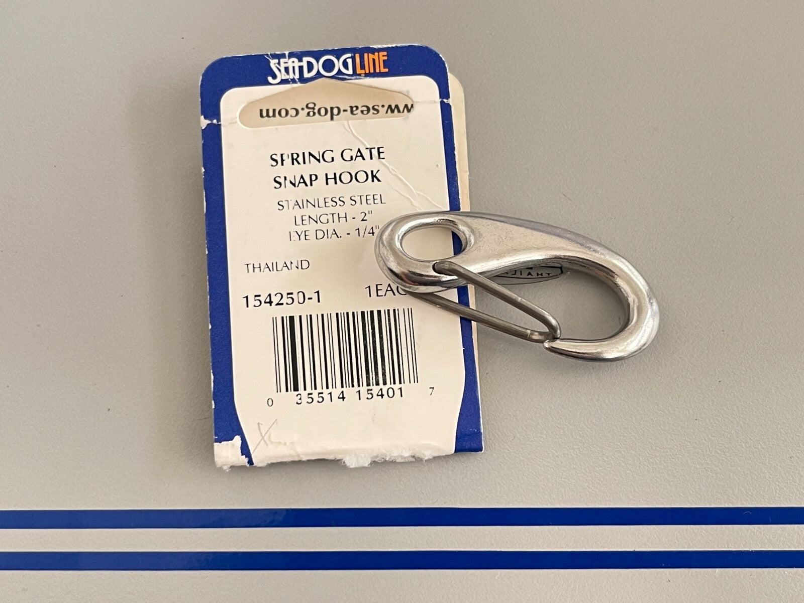 *NEW* 0810 Sea-Dog Spring Gate Snap Hook 154250-1