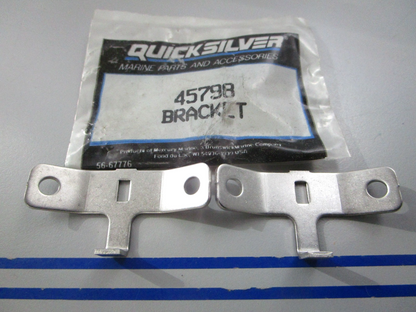 NEW OEM (LOT OF 2) 45798 Mercury Quicksilver Bracket 0810