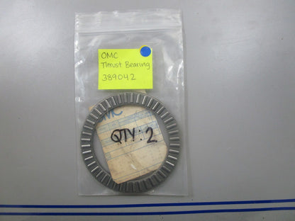 *NEW OEM* 0810 OMC Johnson Evinrude Thrust Bearing 389042 0389042