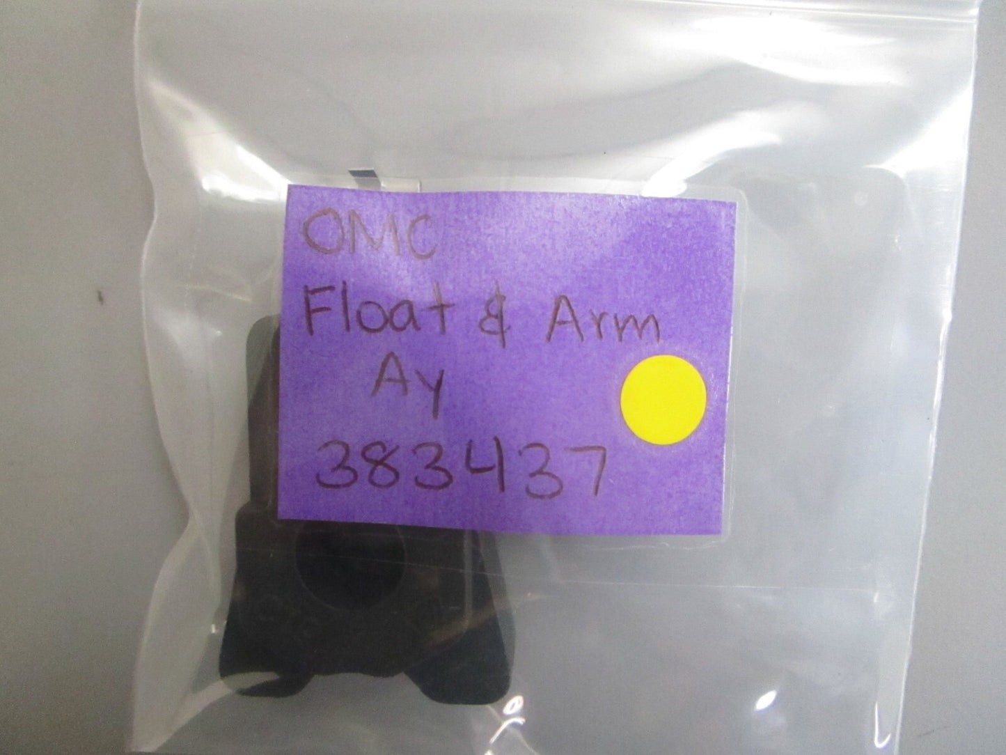 *NEW OEM* 0810 OMC Johnson Evinrude Float & Arm Assembly 383437 0373437