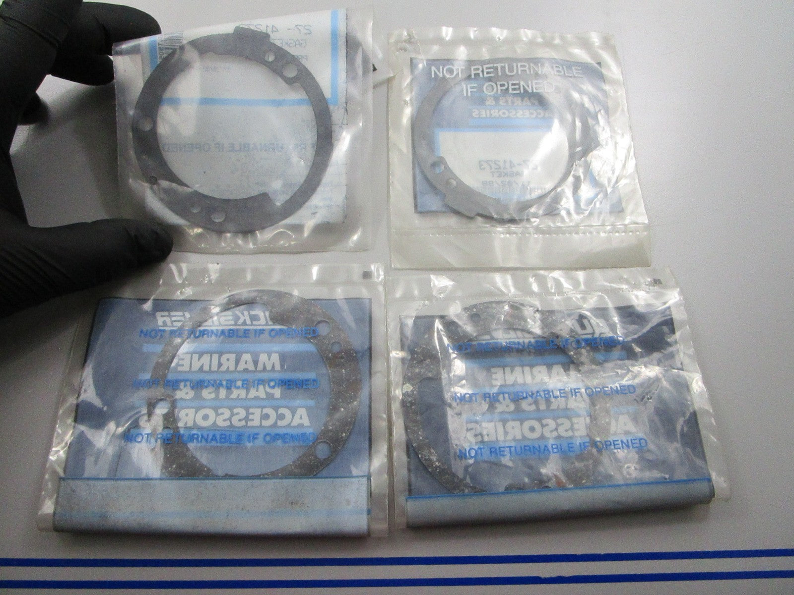 *NEW OEM* (LOT OF 4) 0810 Mercury Quicksilver Gasket 27-41273M