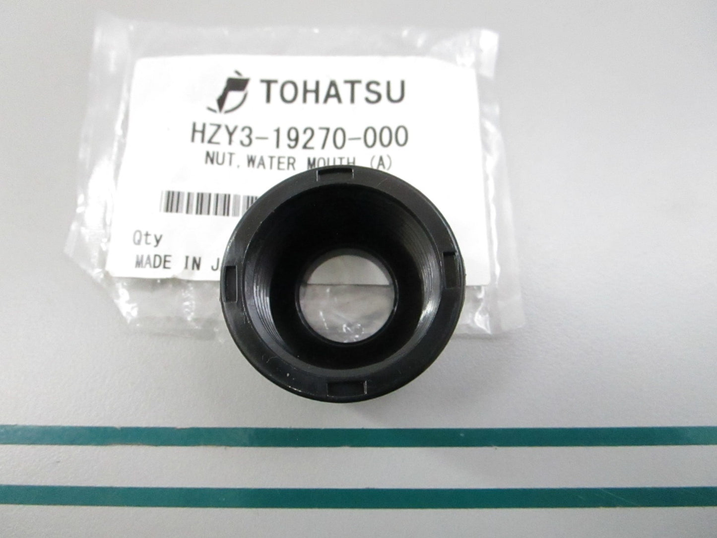 NEW OEM HZY3-19270-000 Tohatsu Water Mouth Nut (A)0810