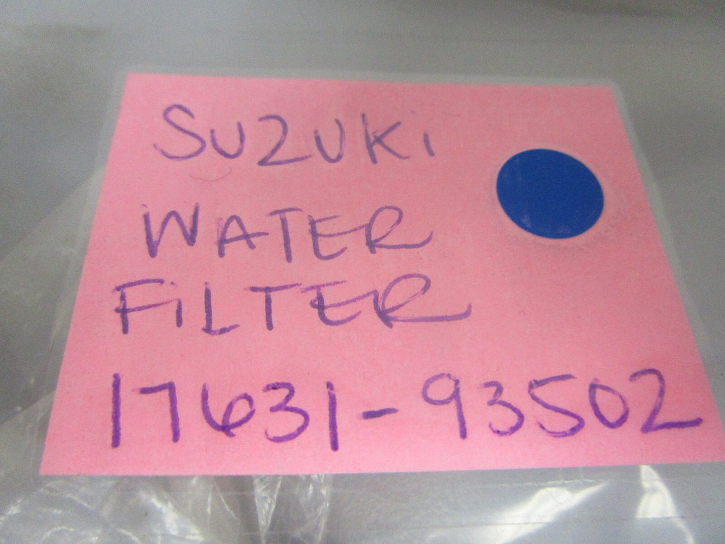 *NEW OEM* (LOT OF 2) 0810 Suzuki Water Filter 17631-93502