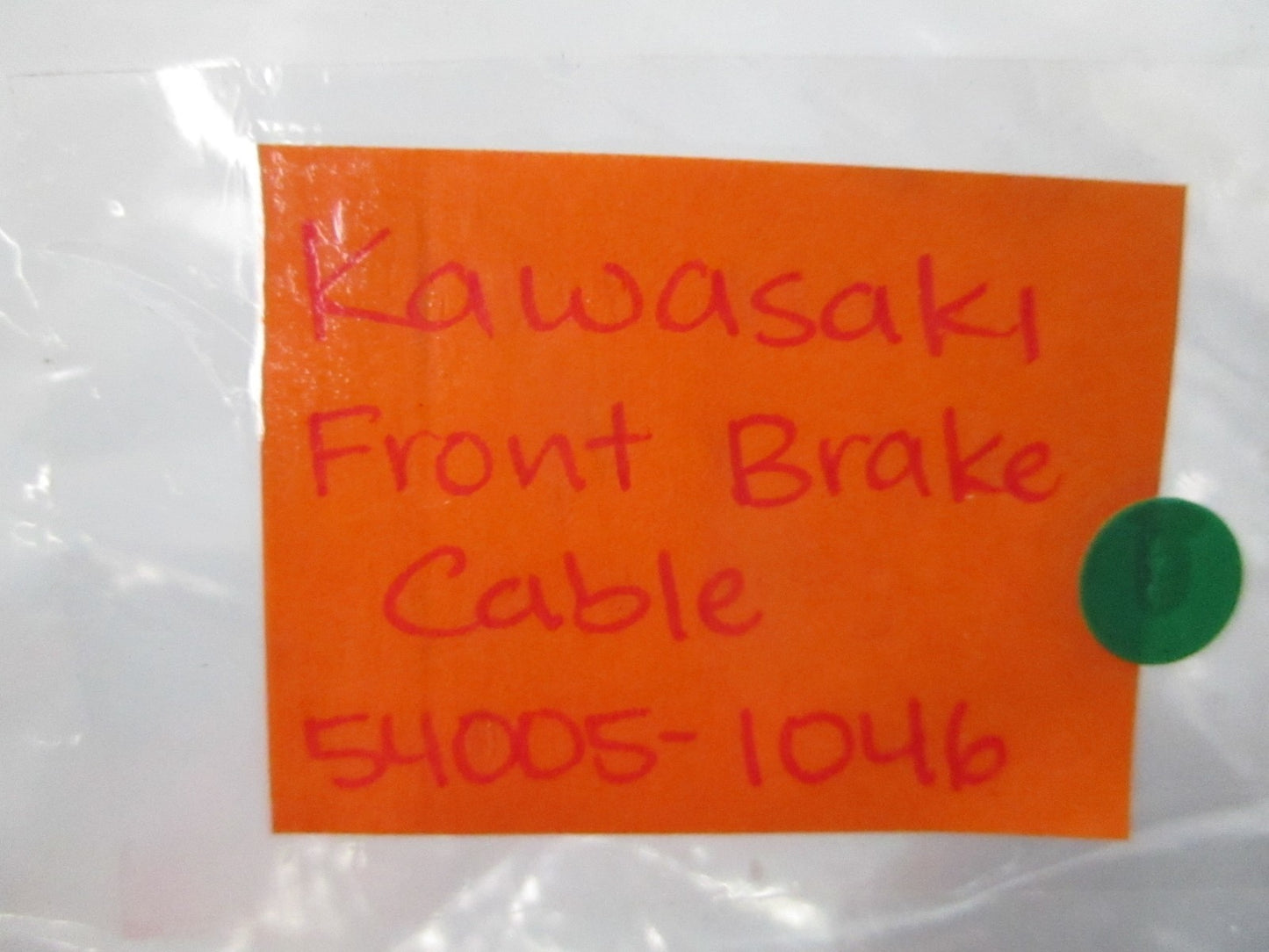 NEW OEM 54005-1046 Kawasaki Front Brake Cable 0810