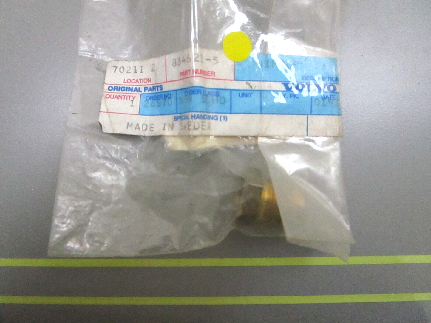 *NEW OEM* 0750 Volvo Penta NIPPLE 834621