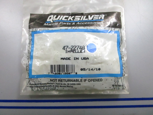 *NEW OEM* 0810 Mercury Quicksilver Impeller 47-22748