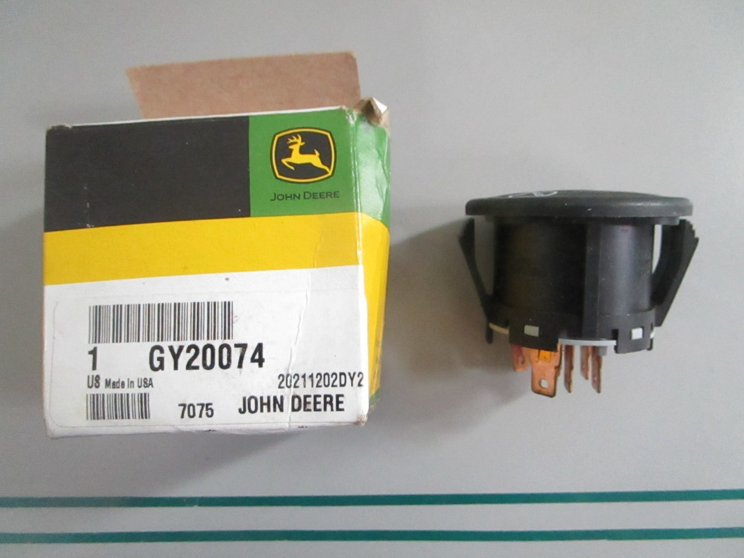 NEW OEM GY20074 John Deere Ignition Switch 0820