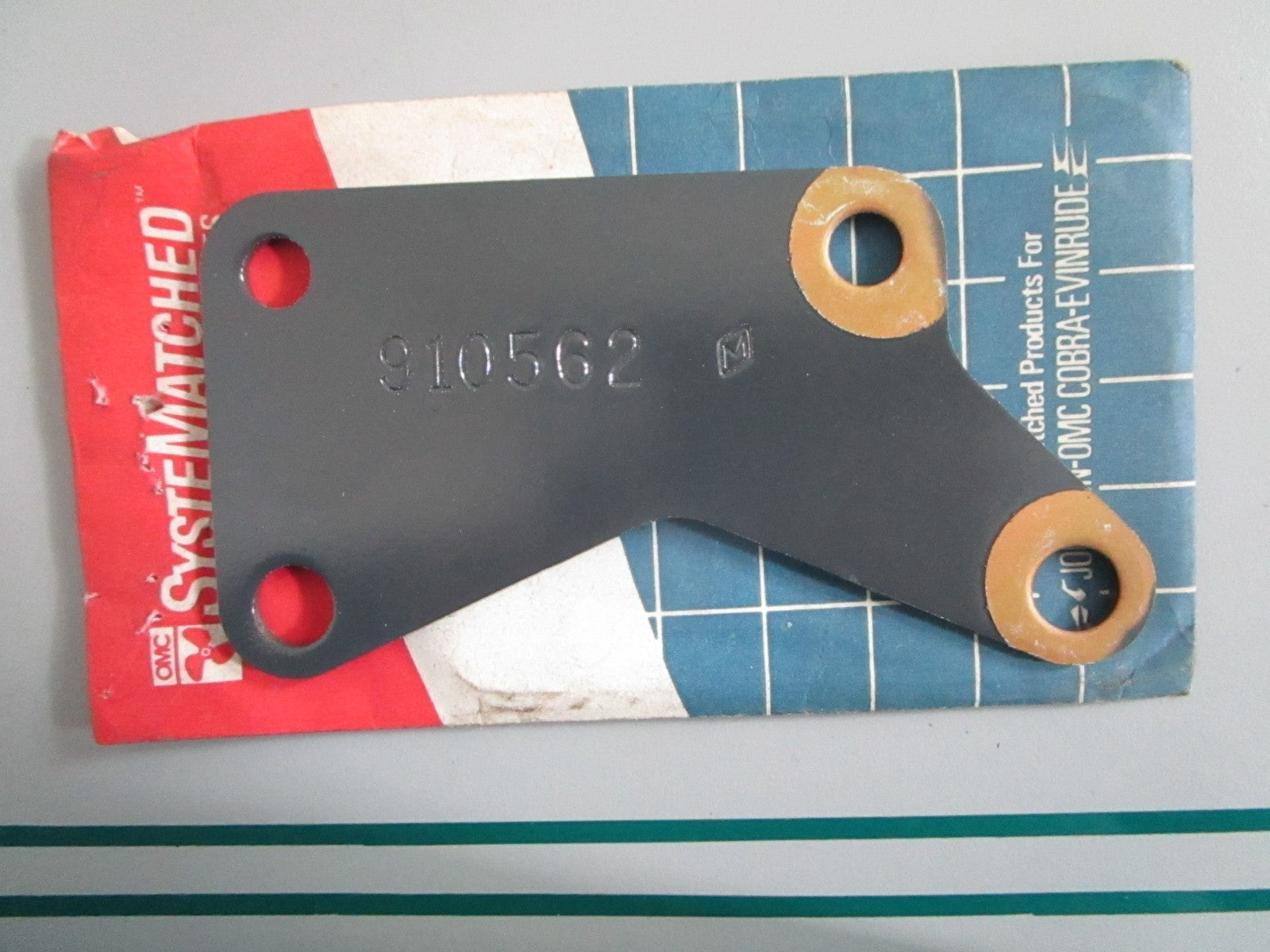 NEW OEM 910652 0910652 OMC Johnson Evinrude Plate 0820