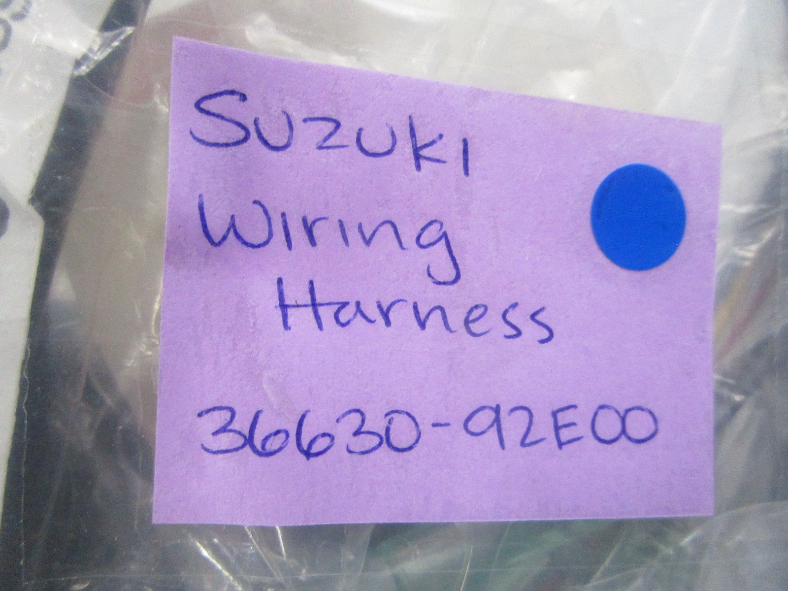 NEW OEM 36630-92E00 Suzuki Wiring Harness 0810