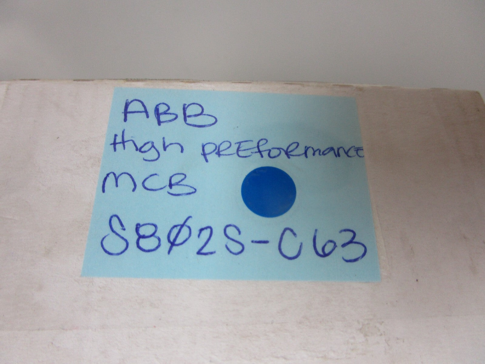 *NEW* 0720 ABB High Performance MCB S802S-C63