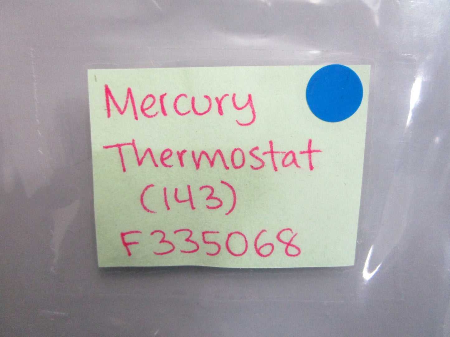 *NEW OEM* 0820 Mercury Quicksilver 143 Thermostat F335068