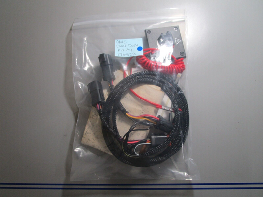 *NEW OEM* 0810 OMC Johnson Evinrude Dual Dash Kit Assembly 176523 0176523