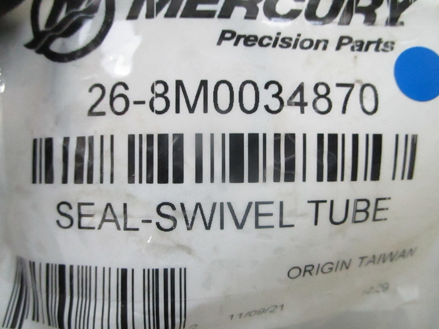 *NEW OEM* 0840 Mercury Quicksilver Seal-Swivel Tube 26-8M0034870