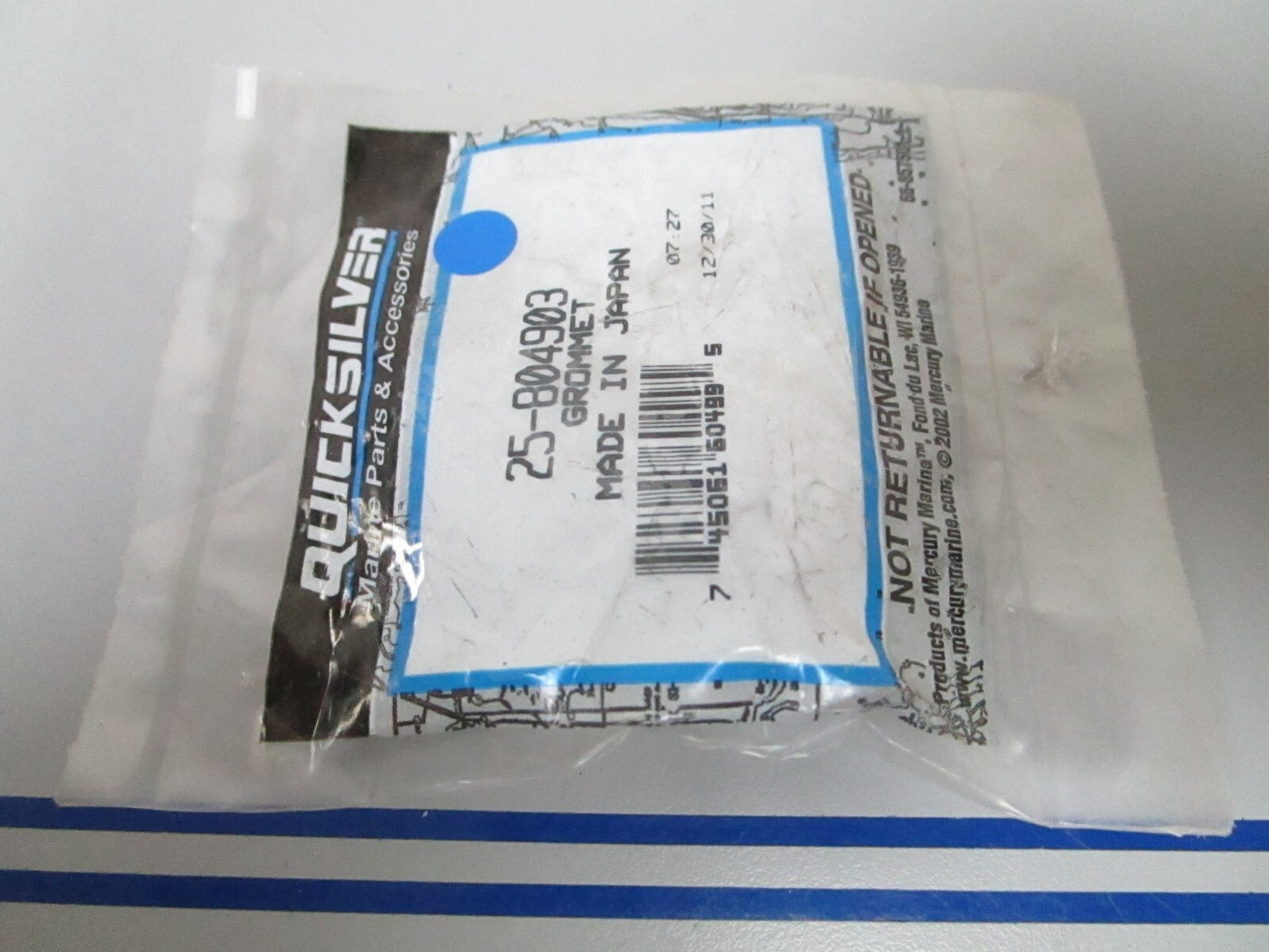 *NEW OEM* 0810 Mercury Quicksilver Grommet 25-804903