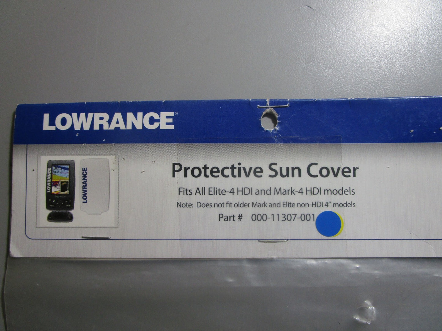 *NEW OEM* 0720 Lowrance 4 HDI Protective Sun Cover 000-11307-001