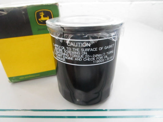 John Deere NEW OEM Engine Oil Filter MIU800650 0810