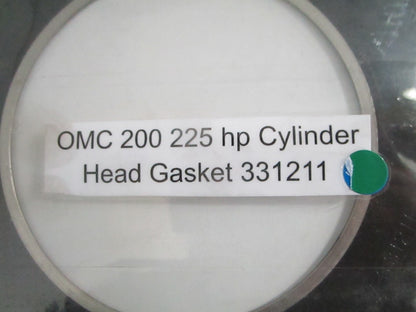 OMC NEW OEM Head Gasket 331211 Johnson Evinrude 200 225 HP V6 NOS 1986 0820