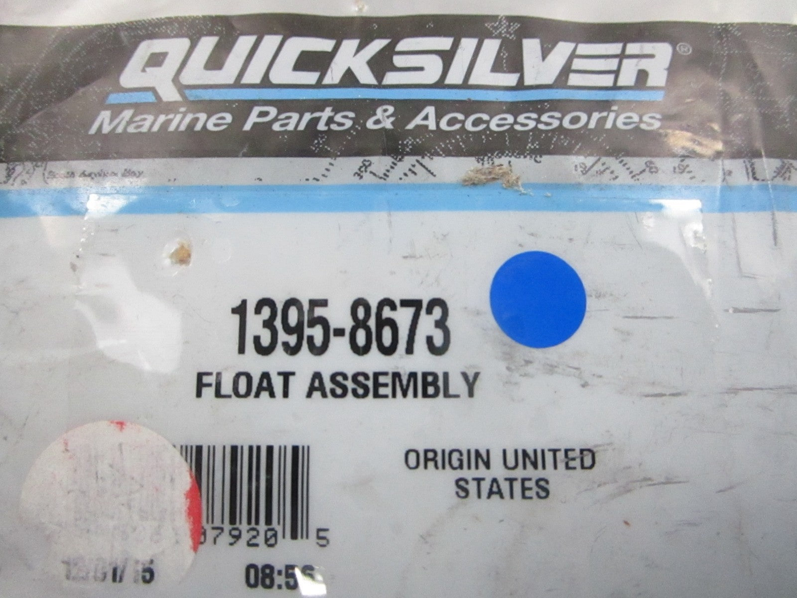NEW OEM 1395-8673 Mercury Quicksilver Float Assembly 0810