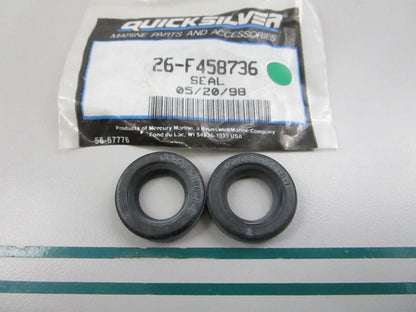 NEW OEM (LOT OF 2) 26-F458736 Mercury Quicksilver Seal 0810