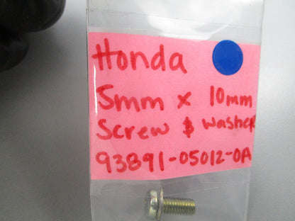 NEW OEM 93891-05012-0A Honda 5mm x 10mm Screw & Washer 0810