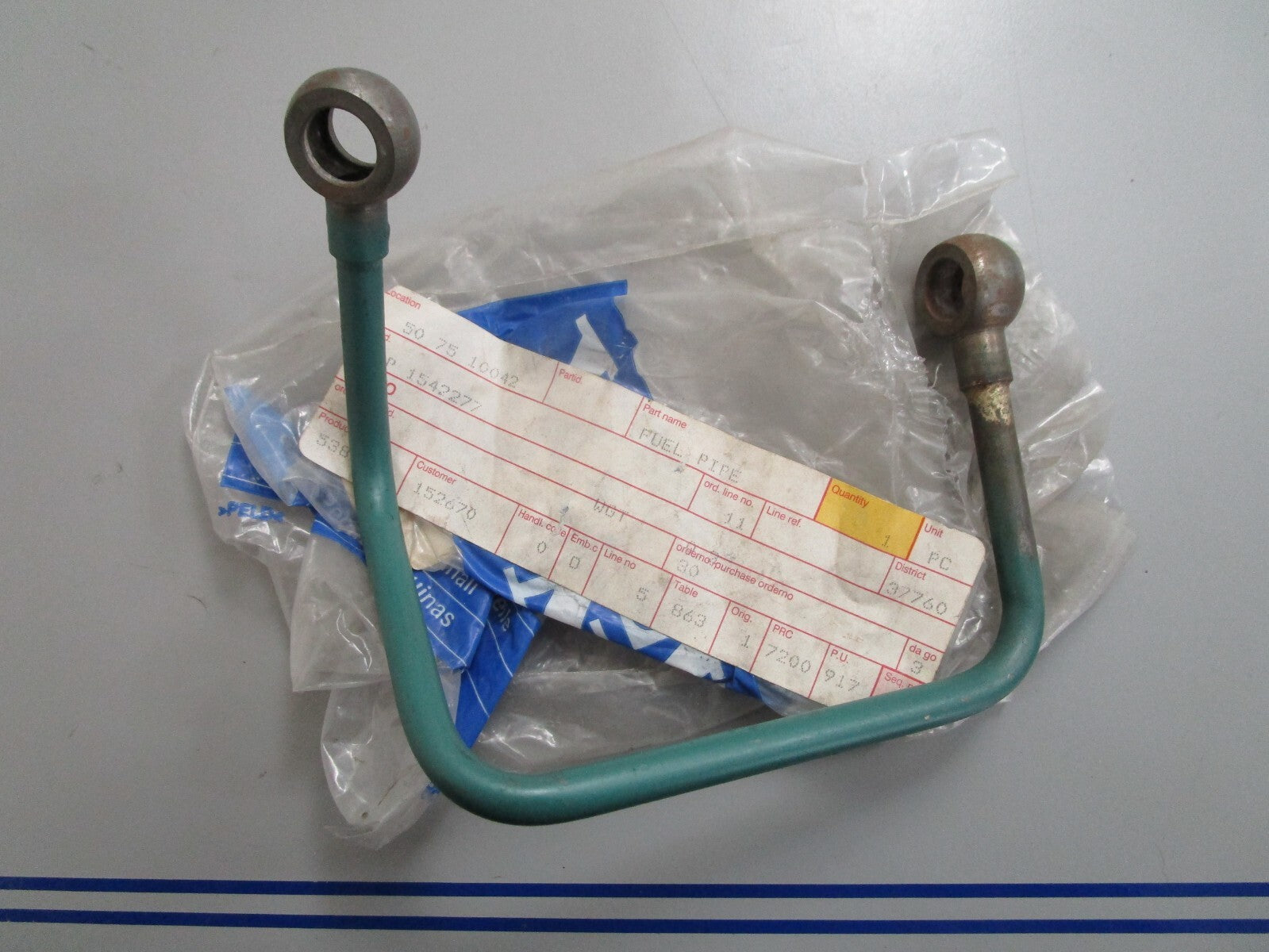 *NEW OEM* 0820 Volvo Penta Fuel Pipe 1542277